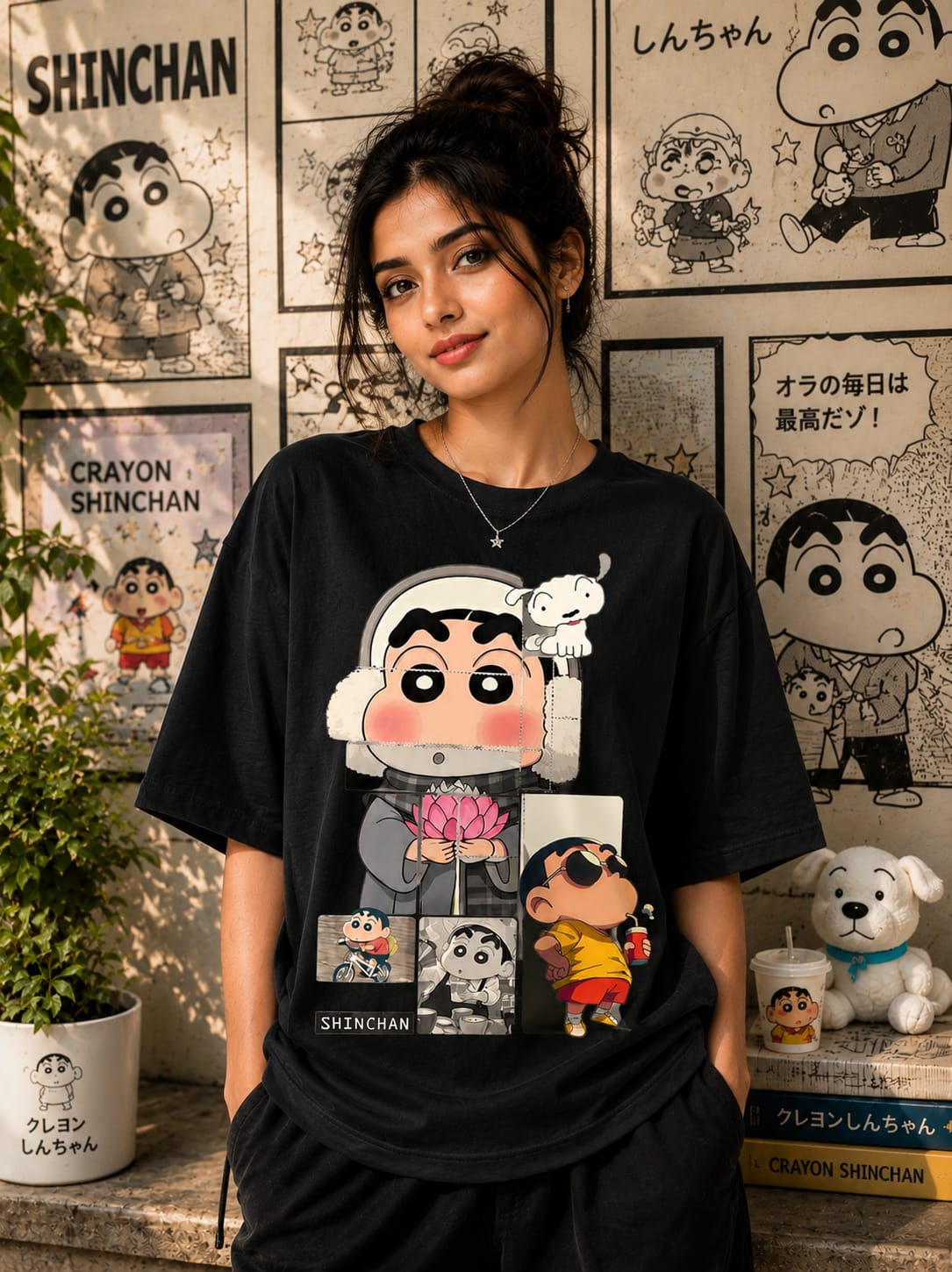 Unisex Shinchan Classic Tee