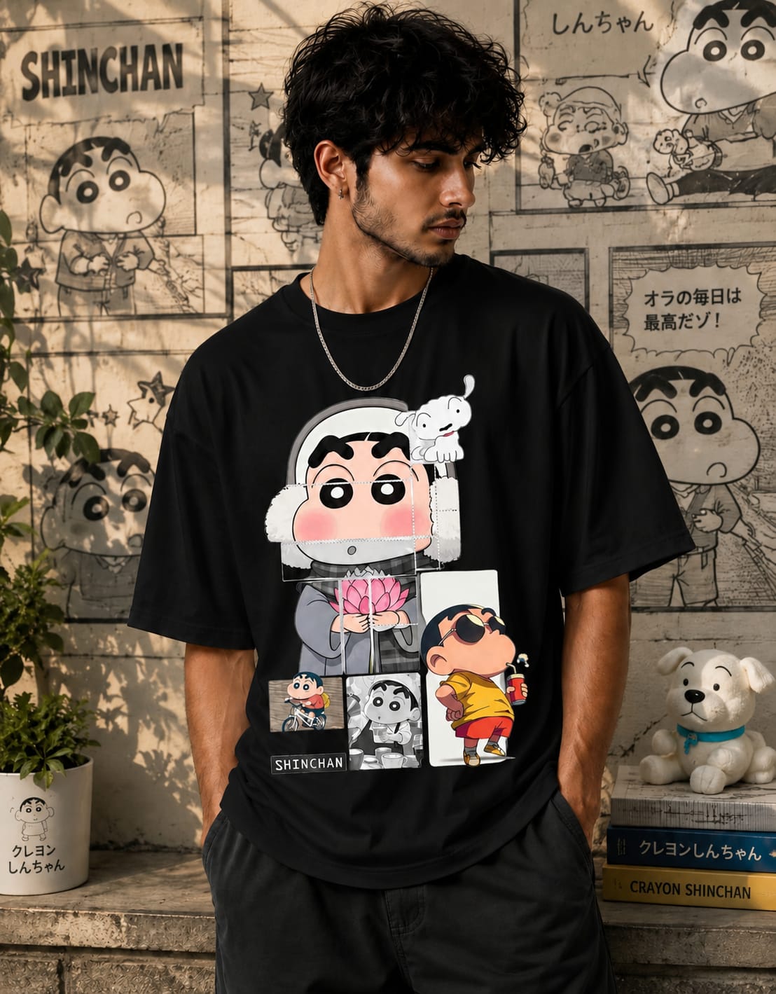 Unisex Shinchan Classic Tee