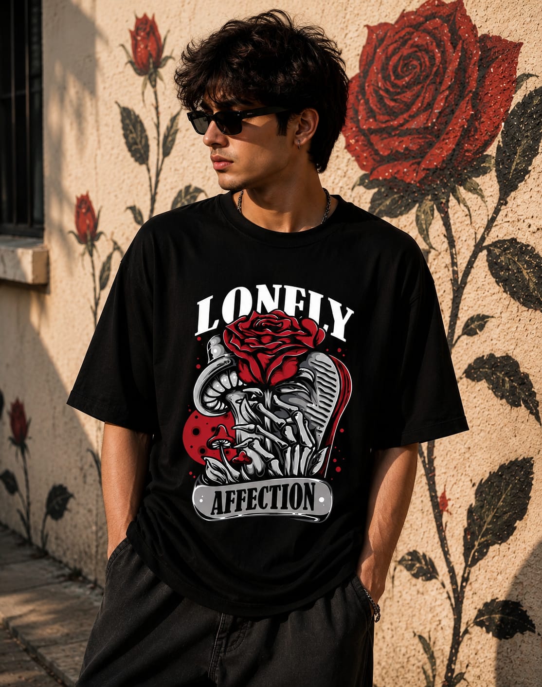 Unisex Lonely Oversized Classic T-Shirt